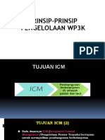 PRINSIP-PRINSIP PENGELOLAAN WP3K