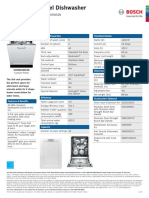 Spec Sheet - Dishwasher - SHVM63W53N