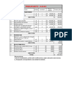 Presupesto Vestuarios Mutual