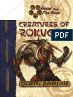 D&D 3.0 - Creatures of Rokugan