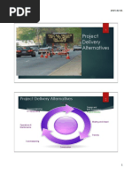 Project Delivery Alternatives