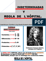 Presentación en PDF de La Clase Formas Indeterminadas y La Regla de H.