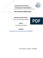 Cuadernillo de Casos Prácticos de Estadística