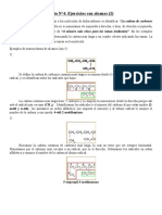 Introducción A La Química - Guía N°4 - Ejercicios Con Alcanos