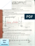 Calcul de Structure