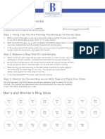 Instructions To Determine Correct Ring Size: Step 1: Verify That You Are Printing This Guide at The Correct Size