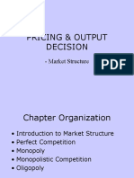 Pricing & Output Decision