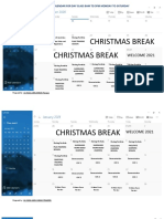 Christmas Break Christmas Break: WELCOME 2021