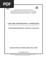 Carta de Exposición de Motivos