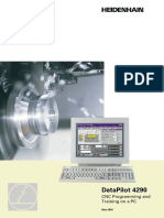 Data Pilot 4290 CNC Programming and Training On A PC