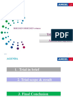 Case Study-BSRXMIN MSRXMIN Impact On RX Quality, HOSR & DCR