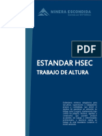 ESTANDAR HSEC TRABAJO EN ALTURA 2017