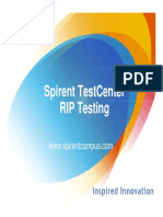 Spirent Testcenter Rip Testing