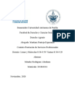 Contrato de Prestación de Servicios Profesionales