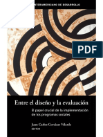 BID. Entre El Dise o y La Evaluaci N 1