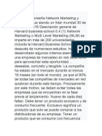 HARVARD Enseña Network Marketing y AMWAY Sigue Siendo Un Líder Mundial 30 de Marzo de 2016 Descripción General de Harvard