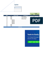 Project Budget Template: Project Name: Alpha Omega Department: Marketing Supervisor Name: Oliver Jones Labor