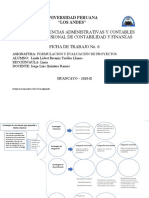 FORMULACIÓN Y EVALUACIÓN DE PROYECTOS Actividad 6