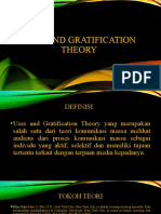Uses and Gratification Theory
