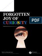 The Forgotten Joy of Curiosity