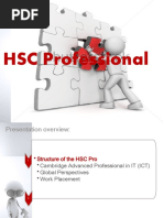 HSC Professional Qualification Overview | PDF | Vocational Education ...