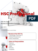 The HSC Professional Qualification (HSC Pro)