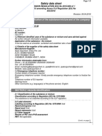 SECTION 1: Identification of The Substance/mixture and of The Company/ Undertaking