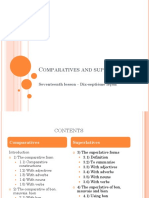 Comparative and Superlatives Lessons PDF