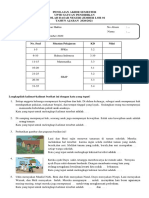 Soal PAS Tema 4 Kls 3 '20'21