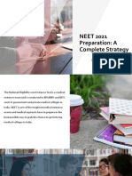 NEET 2021 Preparation- A Complete Strategy 
