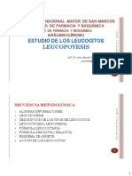 TEORÍA ESTUDIO DE LOS LEUCOCITOS. LEUCOPOYESIS Semana 7