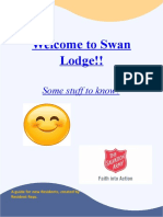 Welcome To Swan Lodge!!: Some Stuff To Know!
