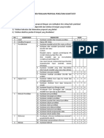Instrumen Penilaian Proposal