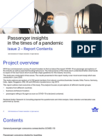 Passenger Insights in The Times of A Pandemic: Issue 2 - Report Contents