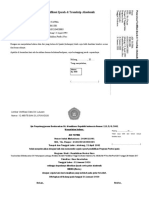 Surat Pernyataan Verifikasi Ijazah & Transkrip Akademik: Materai Rp. 6000