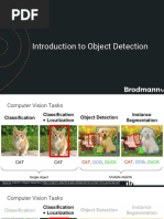 Introduction To Object Detection