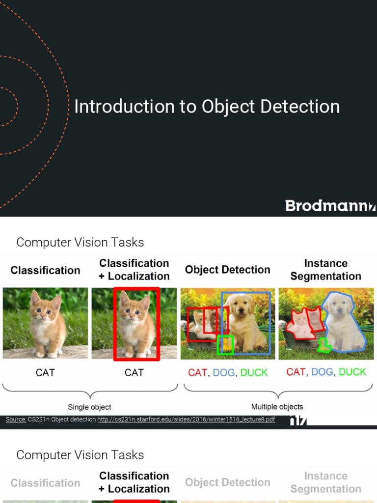Introduction To Object Detection | PDF | Statistical Classification ...