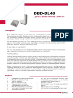 DBD-DL40: Optical Beam Smoke Detector
