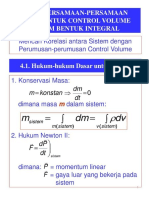 Persamaan Dasar Dalam Integral