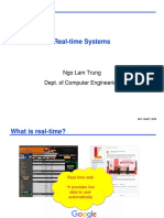 Real-Time Systems: Ngo Lam Trung Dept. of Computer Engineering