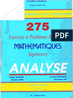 275 Exercices Et Problèmes Analyse Supérieure (BIBLIO-SCIENCEPDF - BLOGSPOT.COM) PDF