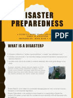 Disaster Preparedness: A Guide to Being Ready and Safe