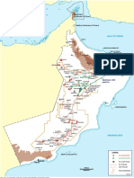 Oman Oil & Gas Field Map