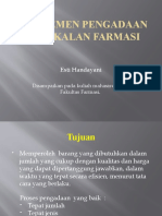 OPTIMALKAN PENGADAAN FARMASI