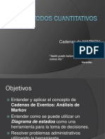 Clase 5IO Cadenas de Markov 150211