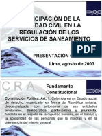 fundamentos legalesregulacion CRA