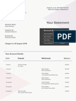 Your Statement: Account Summary