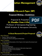 MBA in Aviation Management Proposal