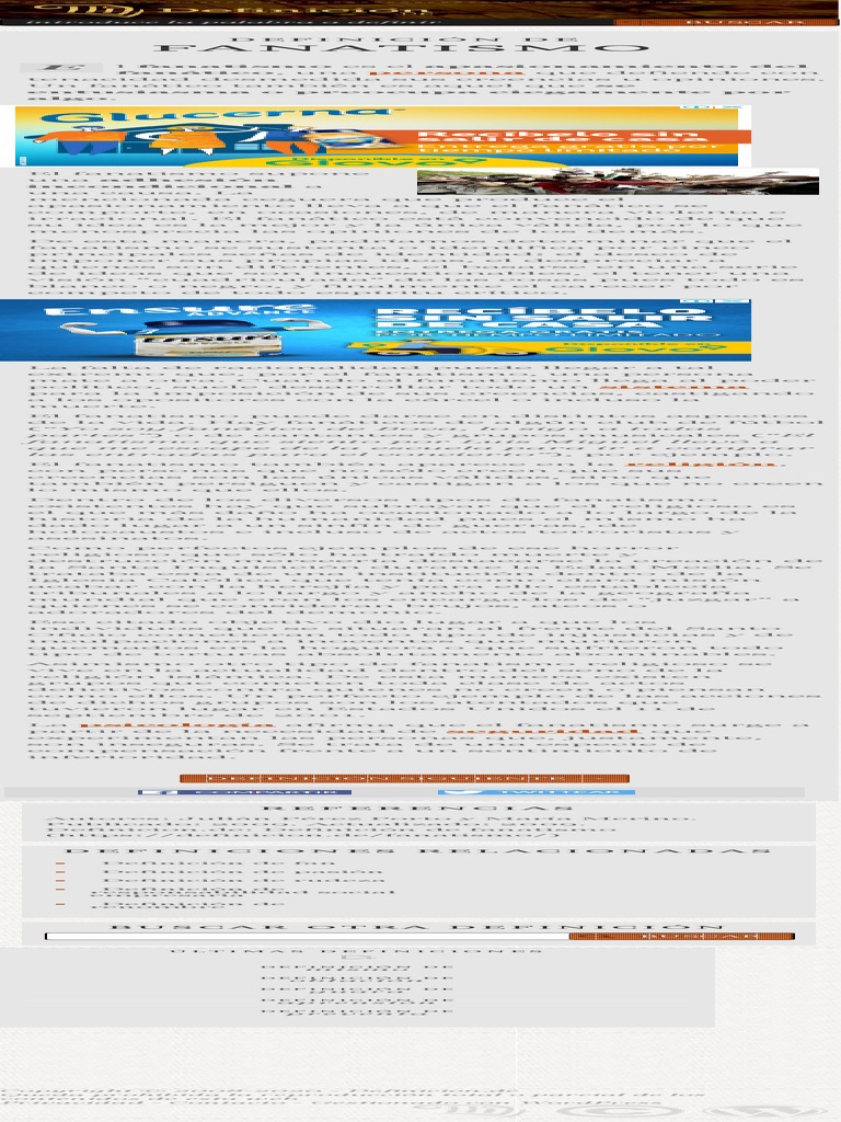 Definición de Fan Qué Es, Significado y Concepto 2 PDF Religión y