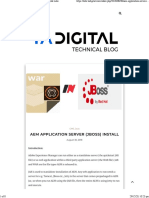 AEM Application Server (JBOSS) Install - TA Digital Labs